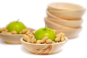 DEKONOW 2 Stück Original Zillertaler Zirbenschalen - Durchmesser ca. 16cm