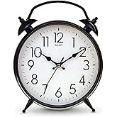 Modern Siyah Metal Duvar Saati, 30 cm B&uuml;y&uuml;k Boy, Sessiz Mekanizmalı, Dekoratif, Salon, Ev ve Ofis i&ccedil;in