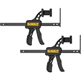 DEWALT DWS5026-XJ - Juego de Mordazas para Ra&iacute;l Gu&iacute;a, Compatible con Ra&iacute;l gu&iacute;a 1m DWS5021, Ra&iacute;l gu&iacute;a 1,5m DWS5022, Ra&iacute;l gu&iacute;a