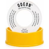 Teflon Bant 12mm x 10m &ndash; Su Tesisat Bandı, Sızdırmazlık Bandı, Musluk ve Boru Bağlantıları İ&ccedil;in PTFE Bant