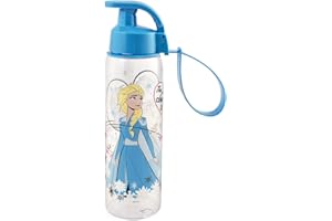 Lulabi 8272100 Gourde en polycarbonate, motif la Reine des Neiges de Disney, 0,5 L