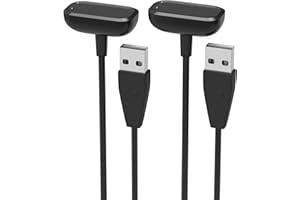 Sinoacc Kabel do ładowania Fitbit Luxe & Charge 5, zamiennik ładowarki do smartwatcha, USB, magnetyczny, bezprzewodowy, szybkie ładowanie, kabel do Charge 5 Luxe Fitness Tracker z przyciskiem