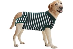 Hjyokuso Dog Surgery Recovery Suit, Dog Recovery Suit, Surgical Recovery Suit for Dogs Cats After Surgery, Dog Recovery Shirt for Female Male Dogs, Cone E-Collar Alternative, Post Operative Vest