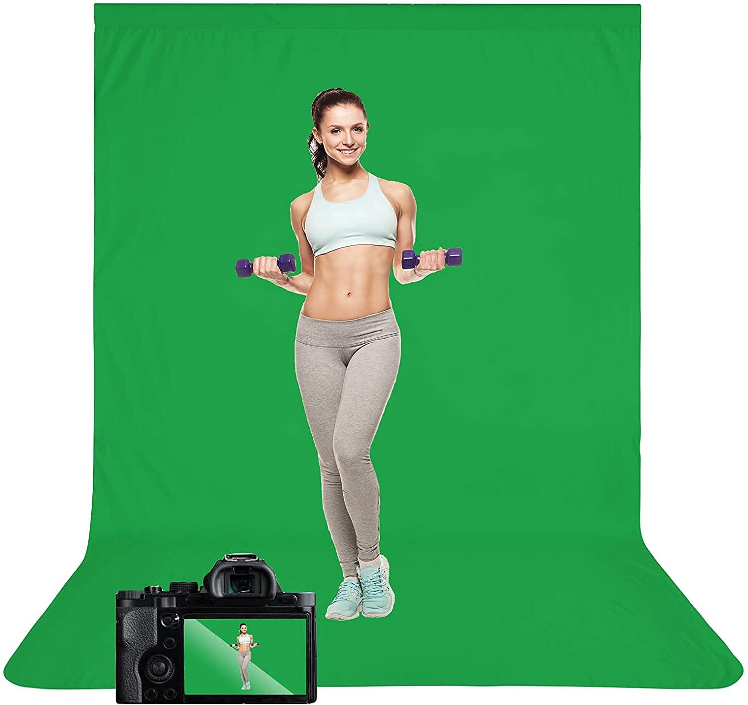 HIFFIN Professional 8x12Ft Green Screen Backdrop Review for Photography and Streaming