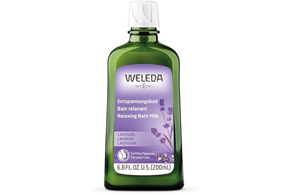 WELEDA - Bain relaxant à la Lavande - Calme et sérénité - Pour un moment de détente - NATRUE* - Vegan*** - 200ml
