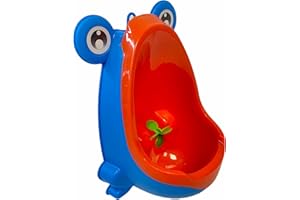 just 4 baby Kids Children Boys Potty Pee Training Urinal Unit Aiming Windmill Multi Designs (Blue Urinal)