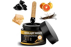 WIGTHVOY Reines Shilajit Himalaya Harz, Goldsiegel reines Shilajit, angereichert mit Fulvosäure, essentiellen Mineralien und 85+ Spurenelementen zur Steigerung von Energie und Immunität (1 pack)