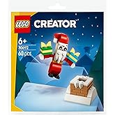LEGO Creator Noel Baba ile Baca Eğlencesi 30692 &ndash; 6 Yaş ve &Uuml;zeri Erkek ve Kız &Ccedil;ocuklar i&ccedil;in Hayal G&uuml;c&uuml;n&uuml; Geliştiren Oyuncak Y