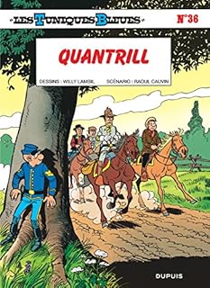 jaquette livre Les Tuniques bleues, tome 36 : Quantrill