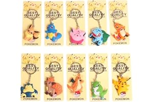 DOUER Llaveros Bonitos de Dibujo Animados de Silicona, Llaveros para Niños, Decoracion para Cumpleaños y Regalos…