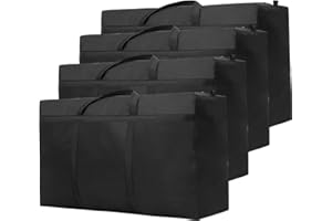 ZACENYU 125L Extra Large Moving Boxes Strong, Large Storage Bags for Clothes,Heavy Duty Packing Boxes for Moving House Blankets