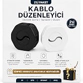 VeltroniX Kablo D&uuml;zenleyici ve Otomatik Kablo Sarma Aparatı &ndash; USB Şarj Kablosu Toplayıcı, Telefon Kablo Organizer, Taşınabili