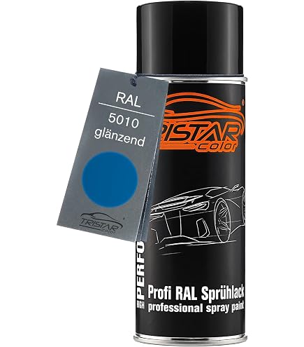 TRISTARcolor RAL 1018 Zinkgelb Spraydose 2x400 Ml – Glänzend, Schnelltrocknend & Made In Germany