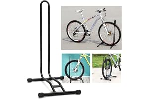 Nyganmelloz Bicycle Ground Stand, Detachable Bike Rack/Bike Floor Stand/Maintenance Rack,For Indoor And Outdoor Ground Support Of All Bike Mountain And Road Bikes