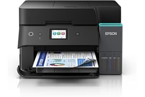 Epson EcoTank ET-4950 - Stampante multifunzione A4 con serbatoio di inchiostro Wi-Fi & AirPrint, alimentatore automatico di documenti, stampa fronte/retro, scansione, copia e fax, fino a 3 anni di