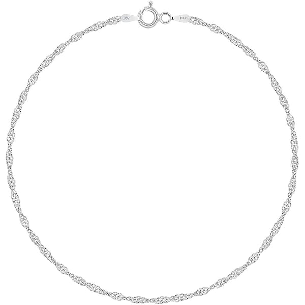 Bijou Infinity Femme Bracelet Cheville Infinity Elli - Argent 925 Plaqué Or Rose - Bijou Femme élégant 25cm Bracelet Cheville Infinity Argent 925 25cm Bijou