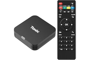 SIDIWEN Android TV Box 10.0, Android Box 2GB RAM 16GB ROM, Allwinner H313 Quad-Core Arm Cortex A53, Soporte WiFi y USB 4k Smart Box TV