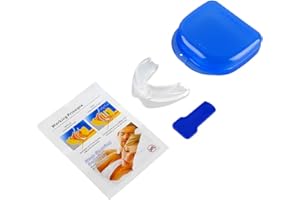 MEDIAWAVE STORE 174455 Gouttière anti-bruxisme en silicone pour protéger les dents la nuit