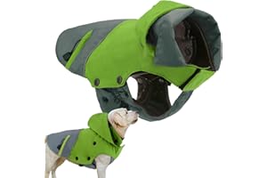 PETLOFT Manteau Chien Hiver, Manteau d'hiver pour Chien Coupe-Vent Réfléchissant - Veste Polaire pour Plein Air avec Doublure en Molleton Détachable