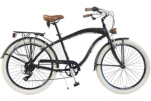 Via Veneto by Canellini Bicicletta Bici Citybike CTB Uomo Vintage American Cruiser Retro Via Veneto Alluminio