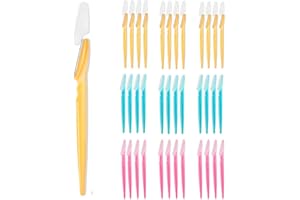 CASAWAY 36-Pack, Dermaplaning Blades for Face, Face Razor for Women, Eyebrow Razor Women Face, Face Shaver for Women & Men’s Hair Removal, Exfoliation, Touch-Ups, Detailing & More.