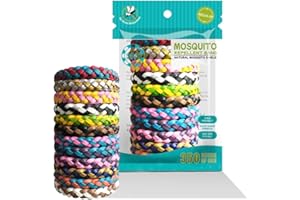 PESTCATCHERS Waterproof Mosquito Repellent Bracelets 12 Pack, Deet-Free PU Leather Mosquito Repellent Wrist Bands with Citronella Oil for Adults and Kids, 350 Hour Protection Bug Repellent Bracelets