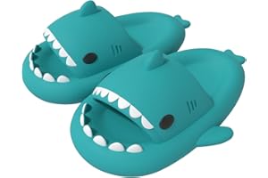 ChayChax Shark Sildes Slippers klapki kąpielowe dla kobiet i mężczyzn, dzieci, kapcie kąpielowe, letnie kapcie kąpielowe, antypoślizgowe buty kąpielowe, sandały plażowe