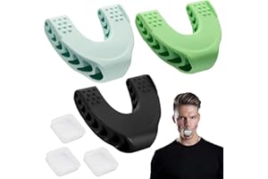 MHDUYEG Jaw Exerciser 3 pezzi di Allenamento Mascella, Mandibola Allenamento per Uomini e Donne, 3 livelli di Jawline Exerciser, Jaw Trainer Allenatore Mascella, per Miglioramento Della Linea Mascella