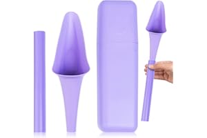 SHEWEE Flexi + Case Female Urinal – Made in the UK – Reusable & Portable Urination Device. Festival, Camping, Car, Hiking Essentials for Women. Stand to Pee Device W/Travel Case and Extension Pipe