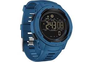 GBB Mens Digital Watch Minimalist Sports Digital Watches with LED Back Light/Alarm/Date/Stopwatch 5ATM Waterproof Watch for Men