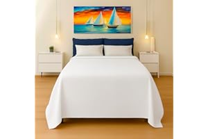 Byour3 - Cubrecama Jacquard Algodón Mixto Cubrierta Tela Decorativa Colcha Cama 90 135 180 Rectangular Manta Sobrecama Hipoalergénica Granfoulard Multiusos Lavable (Ottoman Blanco, Cama 180)