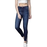 Tokyo Talkies Women's Super Skinny Fit Cropped Jeans