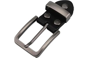 McFanBe 1.2"-1.5"(31-38mm) Ledergürtelschnalle Robuster Ersatz für Männer Frauen
