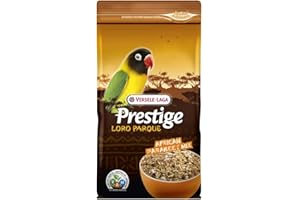 Versele-Laga Prestige Loro Parque African Parakeet Mix | 1 kg | Alimento seco para periquitos africanos | para una alimentación equilibrada y Rica en nutrientes | Mezcla de Semillas