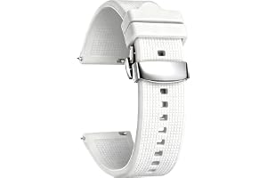 BINLUN Silikon Klockarmband Snabbkoppling Gummi Sportklockarmband 18mm 19mm 20mm 21mm 22mm 24mm Vattentäta Klockarmband till