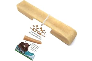 THE K2 YAK CHEW K2 Yak Chews Original Himalayan Dog Treat – Natural Yak Milk Chew, Classic Long Lasting Dental Stick for Medium Dogs, Vegetarian, Gluten & Grain Free (70–80g, Pack of 1)