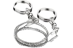 CICIGLOW di Sopravvivenza Seghe a Filo Universale da Campeggio, angolare Portatile in Acciaio Inossidabile a Filo Commando Bulk per Campeggio Escursionismo Caccia