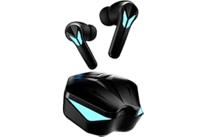 Fire-Boltt Aero Shadow TWS Earbuds Custom EQ, RGB Lights, Wireless Bluetooth 5.4, Music & App Support, 50H Playtime, Fast Charging Case, 50ms Low Latency for Gaming, Touch Controls - Onyx Black