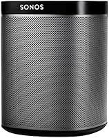 Sonos PLAY:1 Compact smart wireless speaker for streaming music (Black)