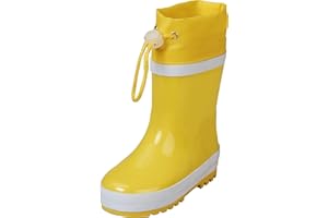 Playshoes Unisex Kinder Gummistiefel Gefüttert Regenstiefel