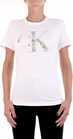 Iridescent Metallic Logo Tee Shirt 