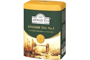 AHMAD TEA Angielski Tea No.1 w języku angielskim scena Caddy - 100 g Gift Tin-629N