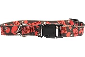 LITTLE EARTH PRODUCTIONS Littlearth NFL Chicago Bears Team Collar para Mascotas, Grande, Naranja
