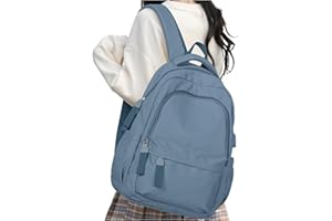 HYC00 Plecak szkolny damski tornister nastolatki dziewczęcy,casual plecak podróżny szkolny lekki wodoodporny plecak na laptopa 15.6 cali plecak szkolny na zewnątrz plecak unisex na co dzień