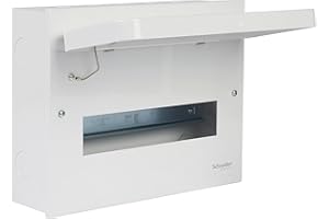 Schneider Electric Metal compact consumer unit, Easy9, 10 way