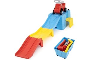 COSTWAY Up & Down Roller Coaster kan belastas upp till 68 kg (blå gul +
