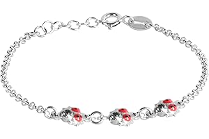 Bluespirit Bracciale da bimba, Collezione B-BABY, in argento 925 rodiato - P.2505A10000004