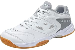 Kraftpaid Badminton Squash Schuhe,Tischtennis Schuhe Herren,Atmungsaktiv Badminton Schuhe,Tischtennis Turnschuhe,Frauen Badminton Schuhe,Tennis Squash Schuhe Turnschuhe FüR Tischtennis Volleyball
