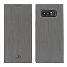 Produktbild Galaxy Note 8 Tasche, DDJ Premium PU Leder Flip Folio Wallet Case mit Standfunktion Kartenfächer Magnetverschluss TPU Bumper Shell Business Design Ultra Slim Case für Note 8, Grau