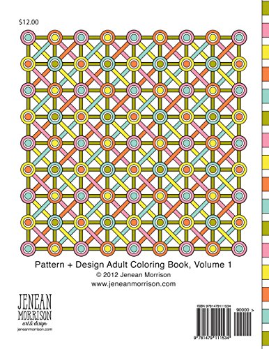Pattern and Design Coloring Book: Volume 1 (Jenean Morrison Adult Coloring Books) Pattern and Design Coloring Book: Volume 1 (Jenean Morrison Adult Coloring Books)